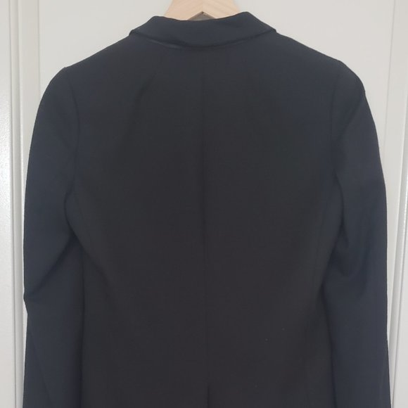 J. Crew Black Regent Wool Blazer in Size 2 - Picture 2 of 5